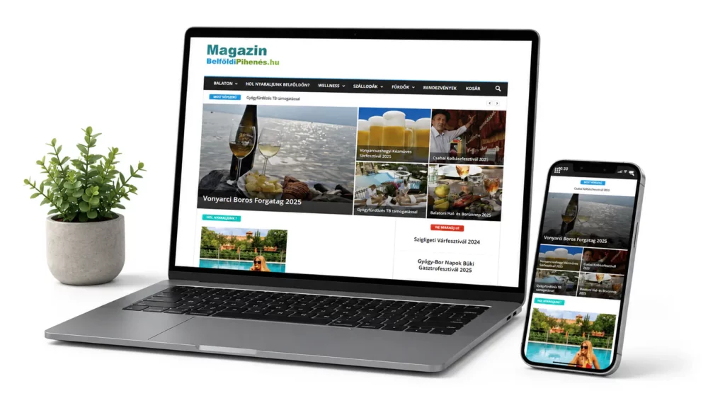 Weboldal keszites referencia magazin belfoldipihenes