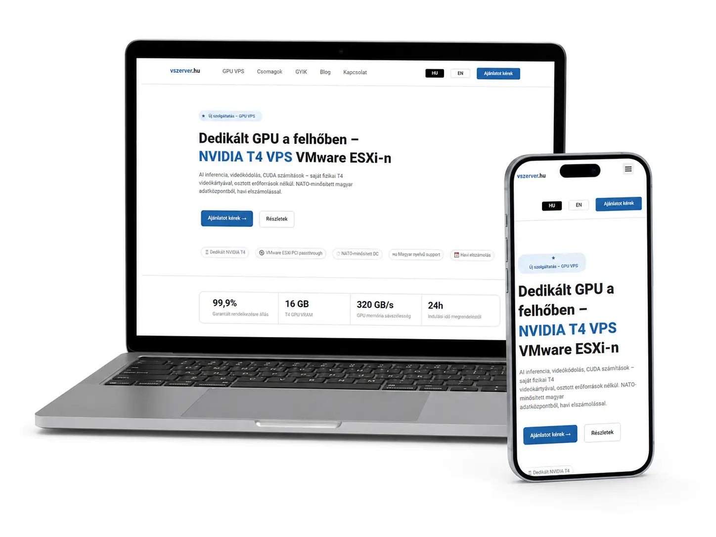 Weboldal keszites referencia vszerver